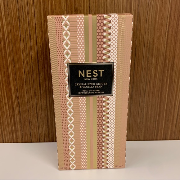 NEST Crystallized Ginger & Vanilla Bean Reed Diffuser (NIB) - Picture 3 of 4